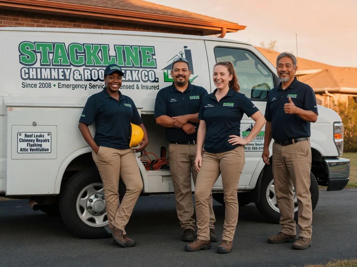 Chimney flashing repair company in North Wales, PA